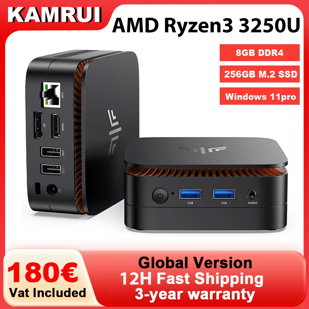 Pc Gaming Amd Ryzen 7 - KAMRUIミニPC AMD R3 3250U 8GB DDR4