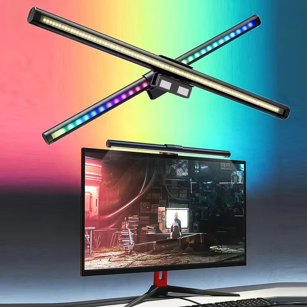 Pc Zotac Gaming - LEDスクリーンハンギングライト USB電源付き 無段階調光 目の保護 モニターライトバー コンピュータ作業