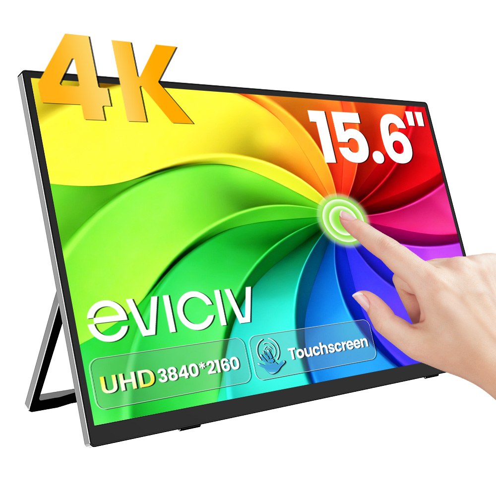 Pc Zotac Gaming - EVICIV 4Kポータブルモニター 10ポイントタッチスクリーン 15.7インチ 100% SRGB