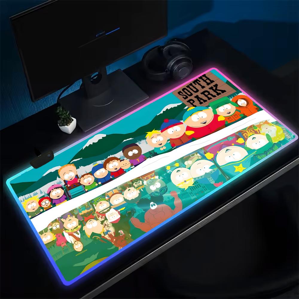 サウスパークマウスパッドアニメゲーミングマウスパッド LED - Rgb Mousepad のレビューと価格