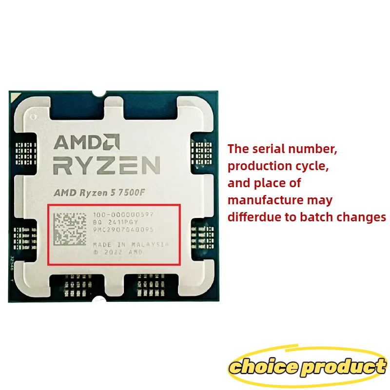 AMD Ryzen 5 7500F 3.7GHz 6コア 1 - Amd Cpu Ryzen 5 のレビューと価格