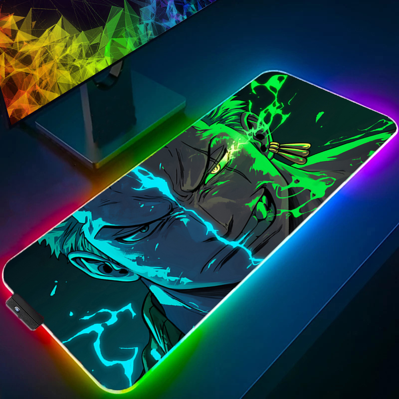 ワンピースゾロマウスパッド RGB ゲームアクセサリー Ga - Rgb Mousepad のレビューと価格