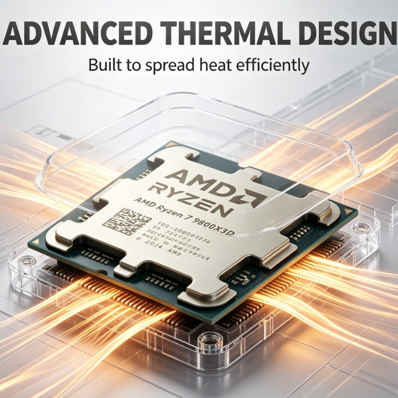 AMD Ryzen 7 9800X3D PCプロセッサ 8コ - Pc Gaming Amd Ryzen 7 のレビューと価格
