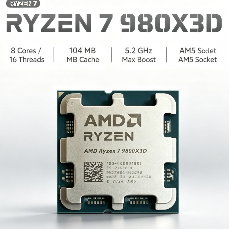 AMD Ryzen 7 9800X3D PCプロセッサ 8コ - Pc Gaming Amd Ryzen 7 のレビューと価格