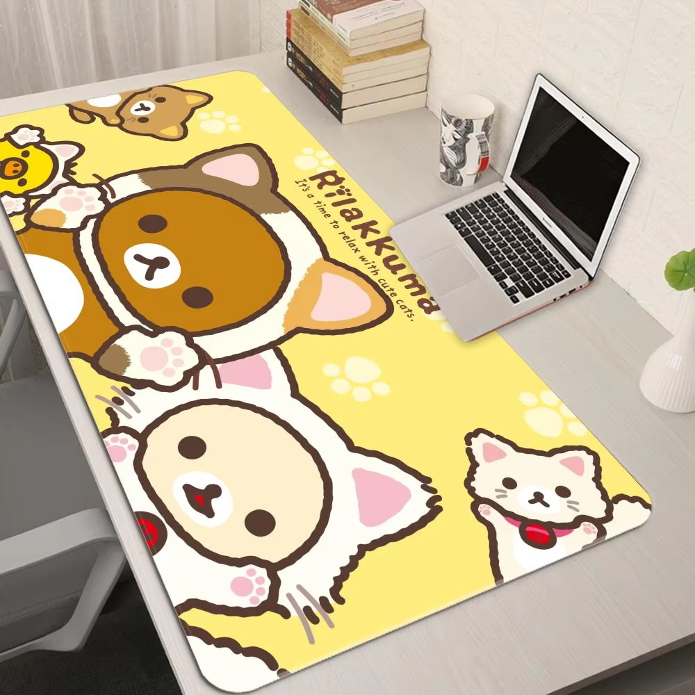 XXLサイズ 漫画風 ピンク マウスパッド アニメ かわいい - Rgb Mousepad のレビューと価格