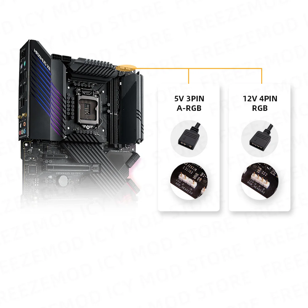 ICY MOD ミラー RGB 照明パネルカスタマイズテーマ - Pc Gaming Center のレビューと価格