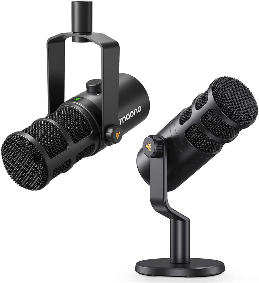 マオノ Vlog ライブ ゲーマー マイクロフォン コンデン - Gaming Microphone のレビューと価格