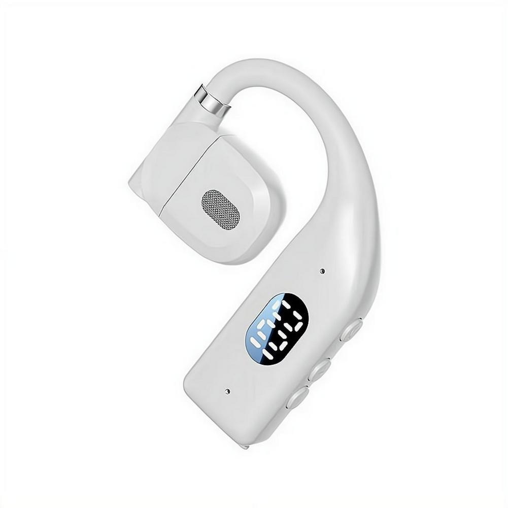 イヤーフックワイヤレス Bluetooth ヘッドフォン骨伝 - Gaming Microphone のレビューと価格