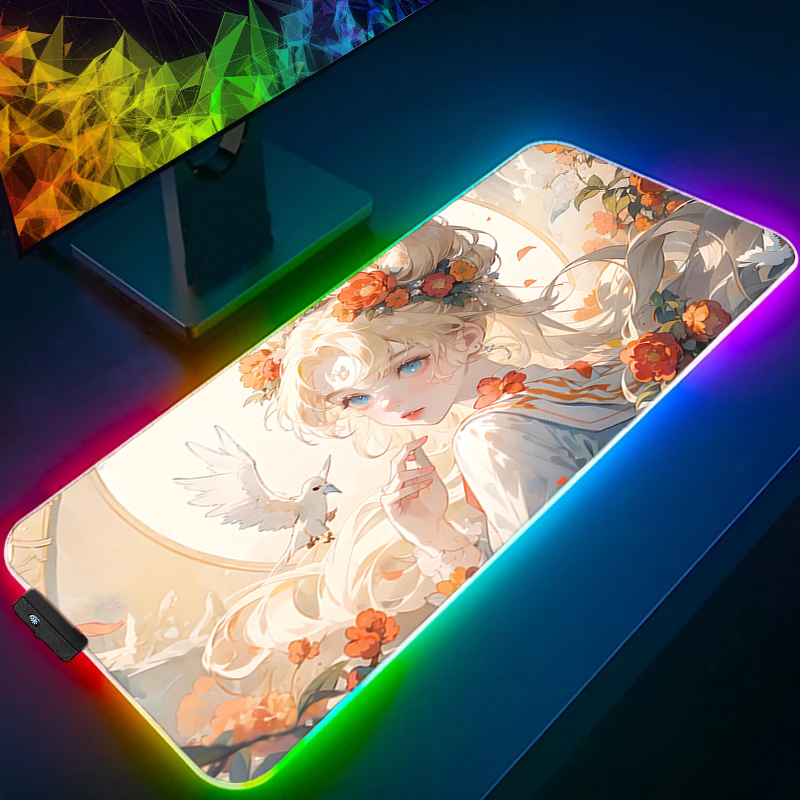 RGB 大型マウスパッドゲーマーキーボード LED マウスパ - Rgb Mousepad のレビューと価格