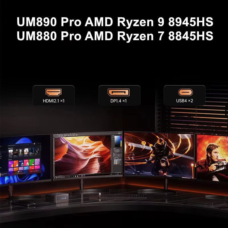 MINISFORUM OCuLinkゲーミングミニPC UM - Pc Gaming Amd Ryzen 7 のレビューと価格