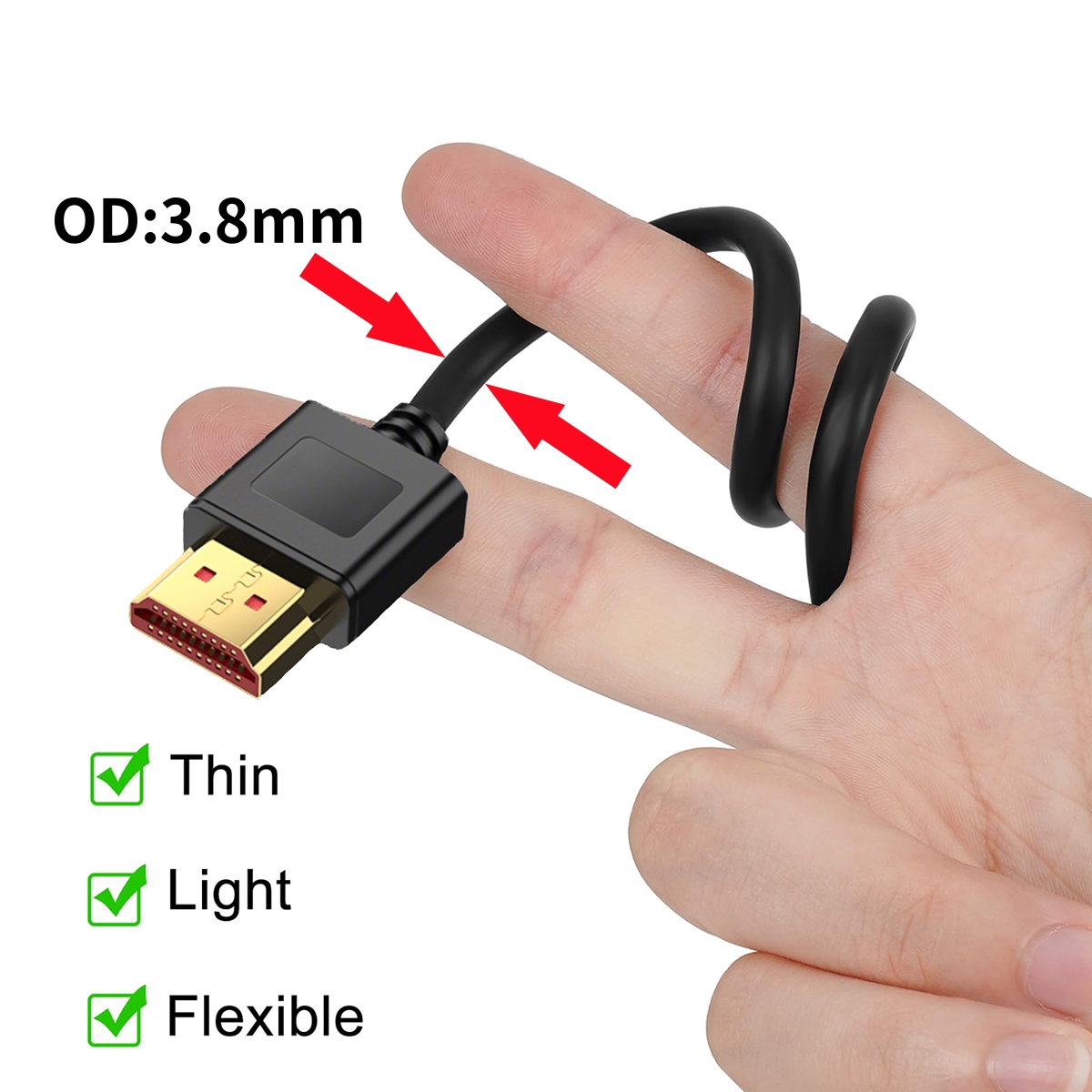 90 度上/下/左/直角 HDMI 互換 2.1 ケーブル  - Pc Zotac Gaming のレビューと価格