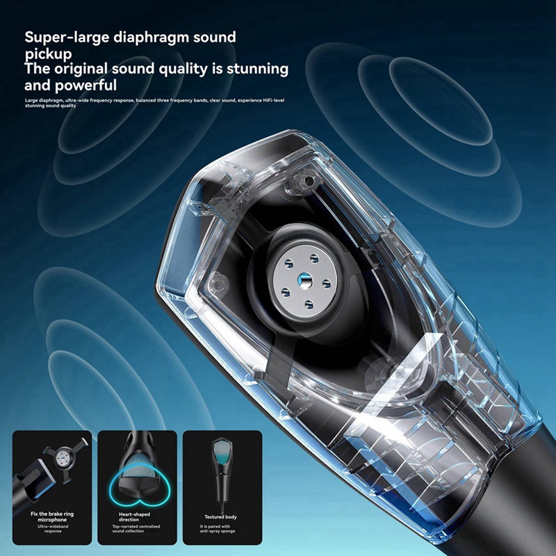 ゲーミングマイク プロ仕様 デスクトップ USB コンデンサ - Gaming Microphone のレビューと価格