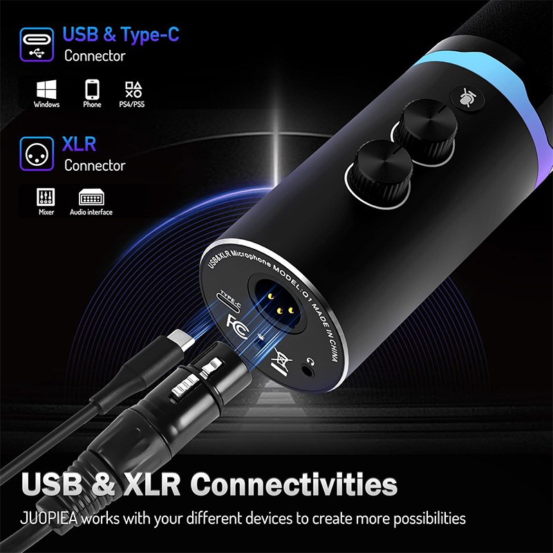 USB ゲーミングマイク ブームアームスタンド付き ノイズキ - Gaming Microphone のレビューと価格