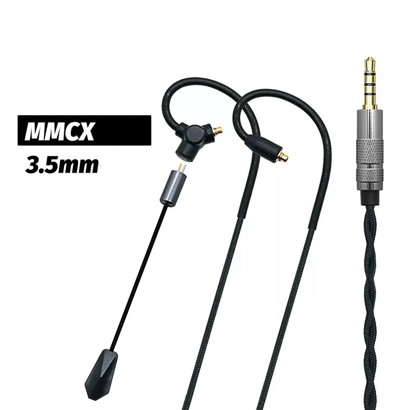 0.78 QDC MMCXゲーミングイヤホンケーブル 3.5 - Gaming Microphone のレビューと価格